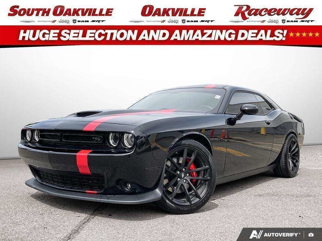 Black 2023 Dodge Challenger Coupe Rear-Wheel Drive Manual