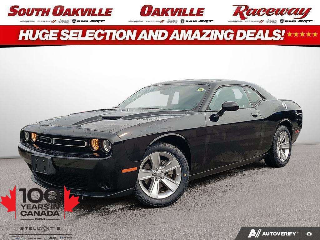 Black 2023 Dodge Challenger Coupe Rear-Wheel Drive Automatic