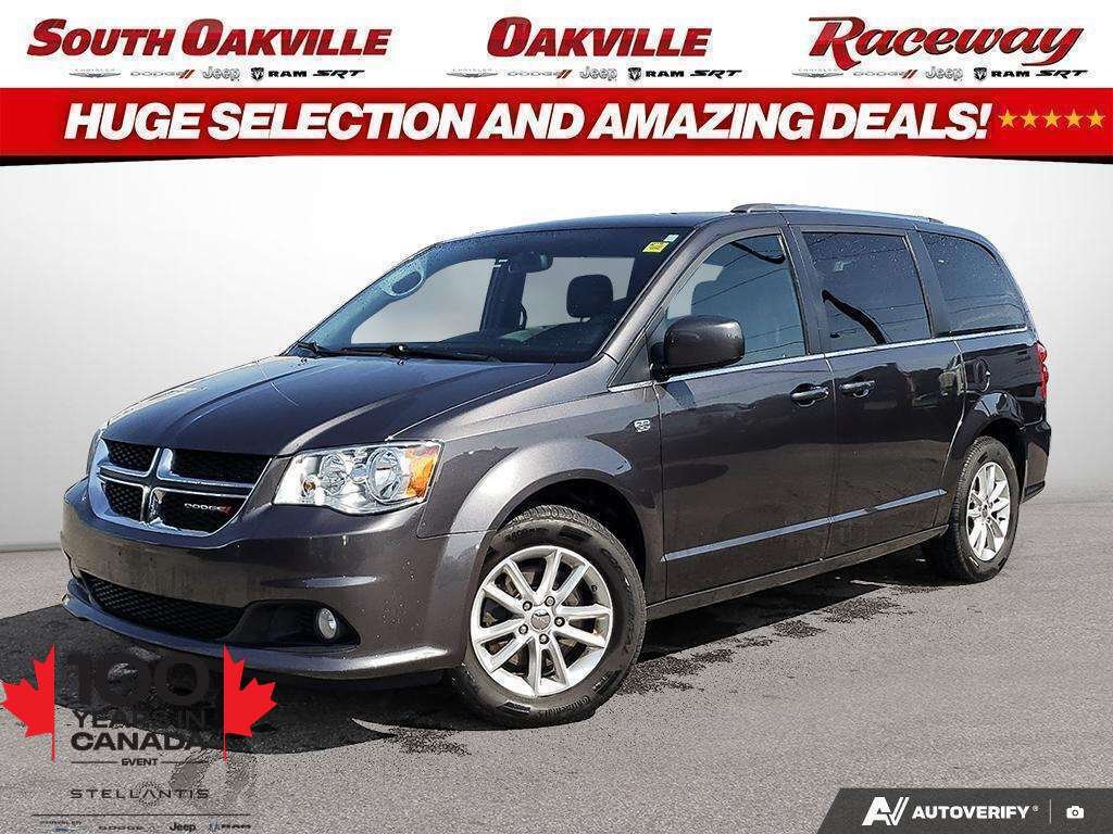 Gray 2019 Dodge Grand Caravan Minivan Front-Wheel Drive Automatic