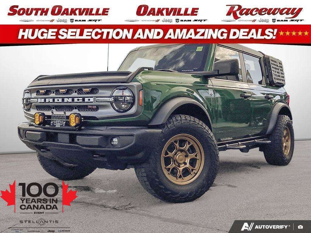 Green 2024 Ford Bronco SUV / Crossover Four-Wheel Drive Manual