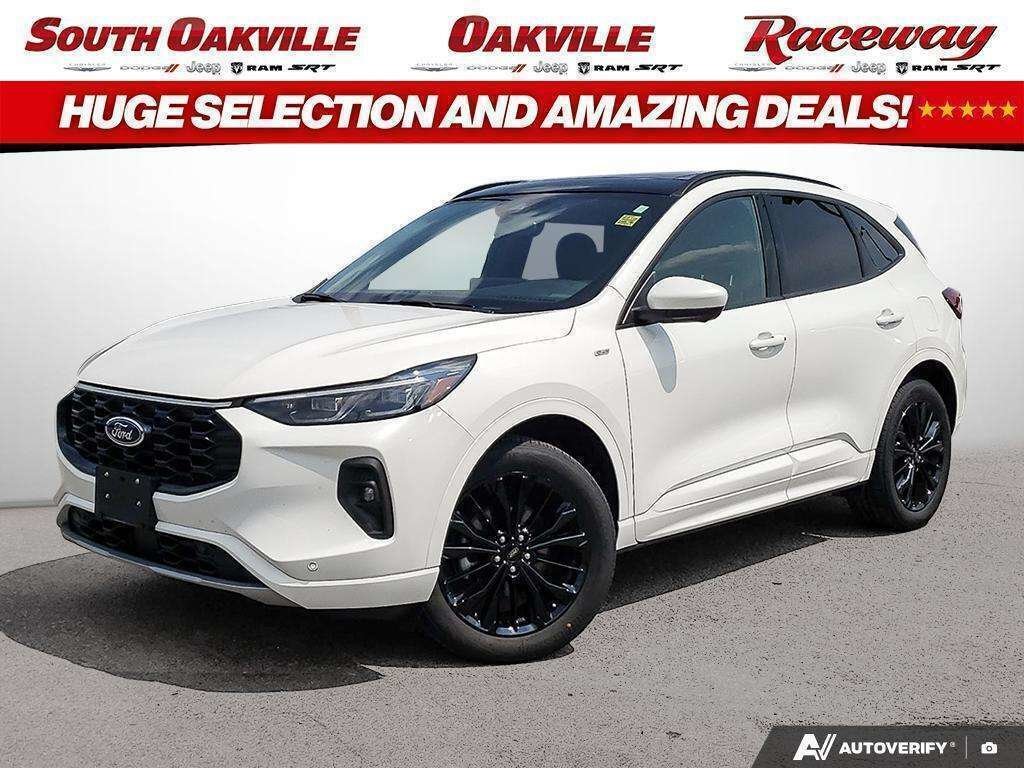 White 2024 Ford Escape SUV / Crossover All-Wheel Drive Automatic