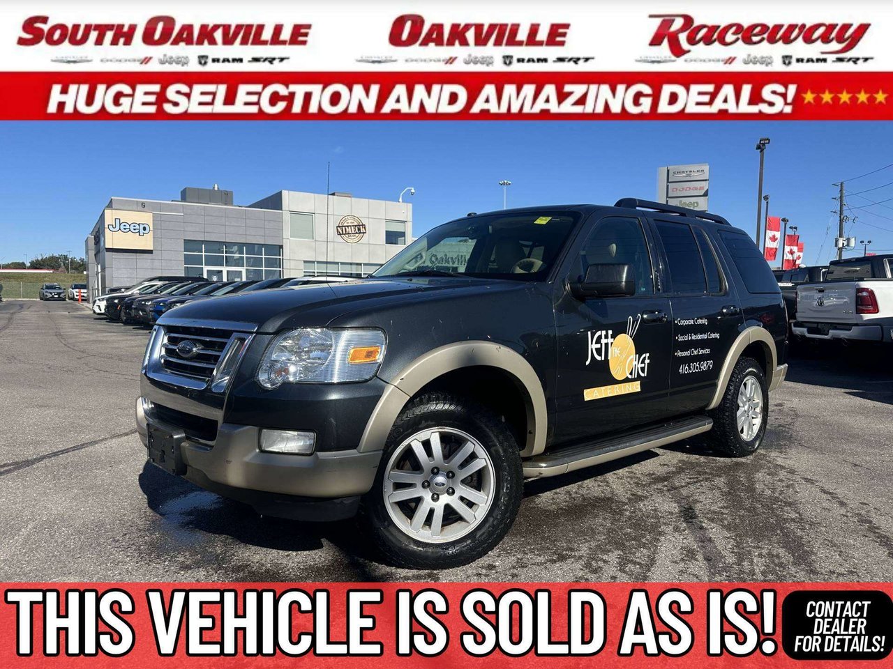 Black 2010 Ford Explorer SUV / Crossover Four-Wheel Drive Automatic