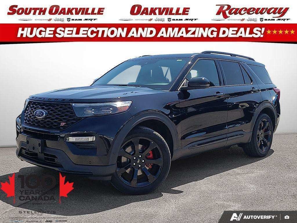 Black 2020 Ford Explorer SUV / Crossover All-Wheel Drive Automatic
