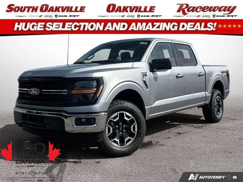 Silver 2025 Ford F-150 Pickup Truck Four-Wheel Drive Automatic