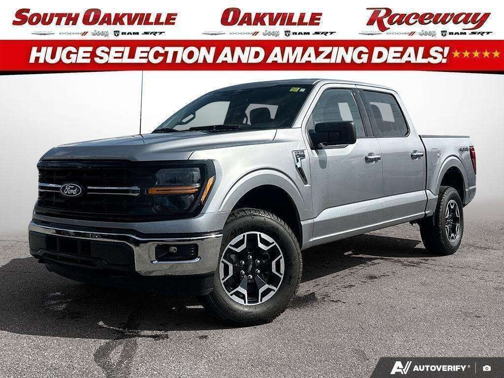 Silver 2025 Ford F-150 Pickup Truck Four-Wheel Drive Automatic