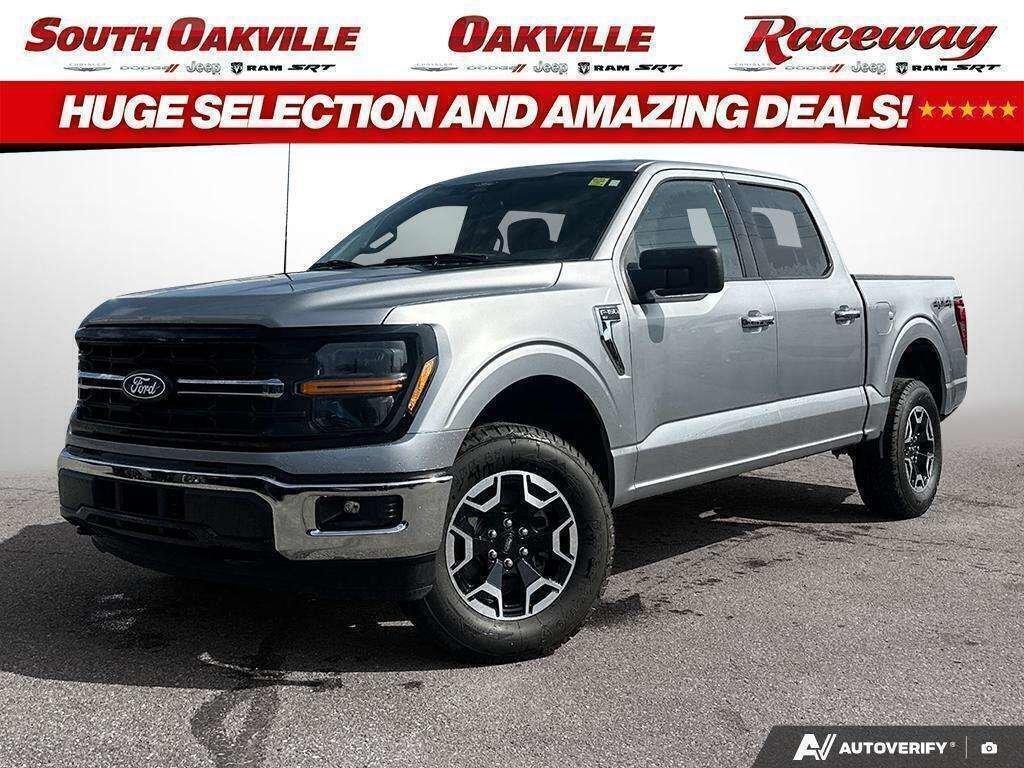 Silver 2025 Ford F-150 Pickup Truck Four-Wheel Drive Automatic