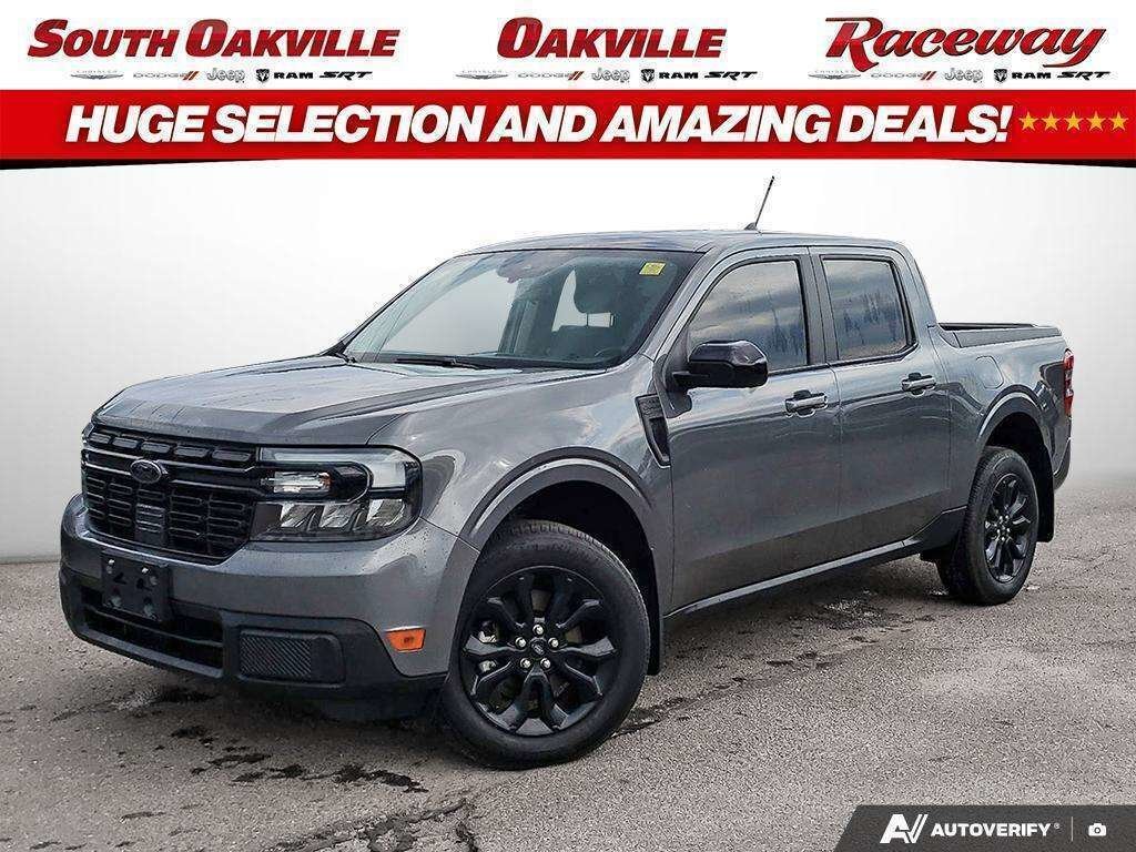 Gray 2024 Ford Maverick Pickup Truck Front-Wheel Drive Automatic