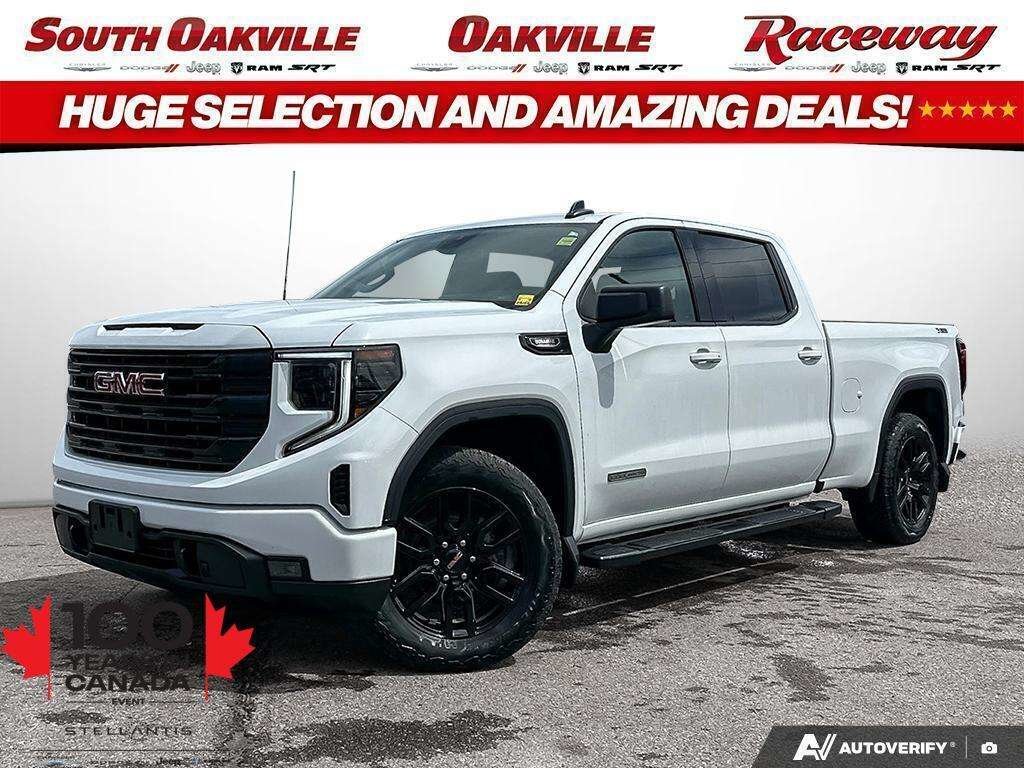 White 2024 GMC Sierra 1500 Pickup Truck Four-Wheel Drive Automatic