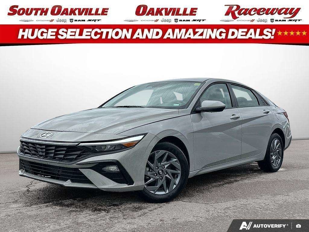 Gray 2025 Hyundai Elantra Sedan Automatic