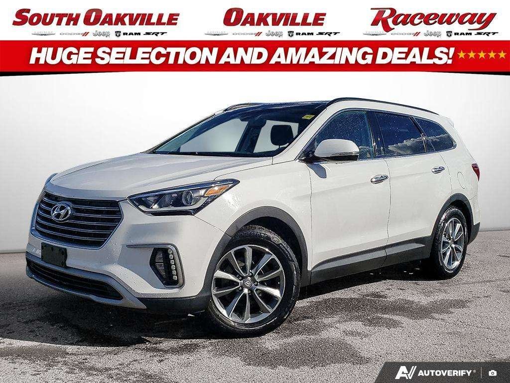 White 2017 Hyundai Santa Fe SUV / Crossover  Automatic