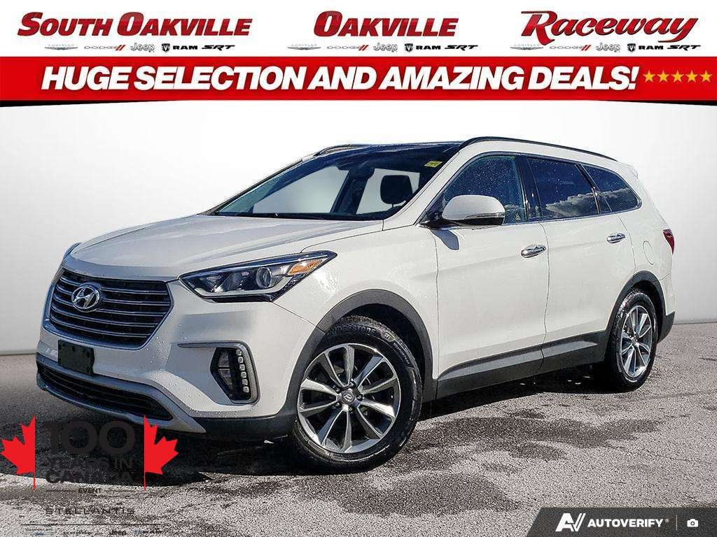 White 2017 Hyundai Santa Fe SUV / Crossover Automatic