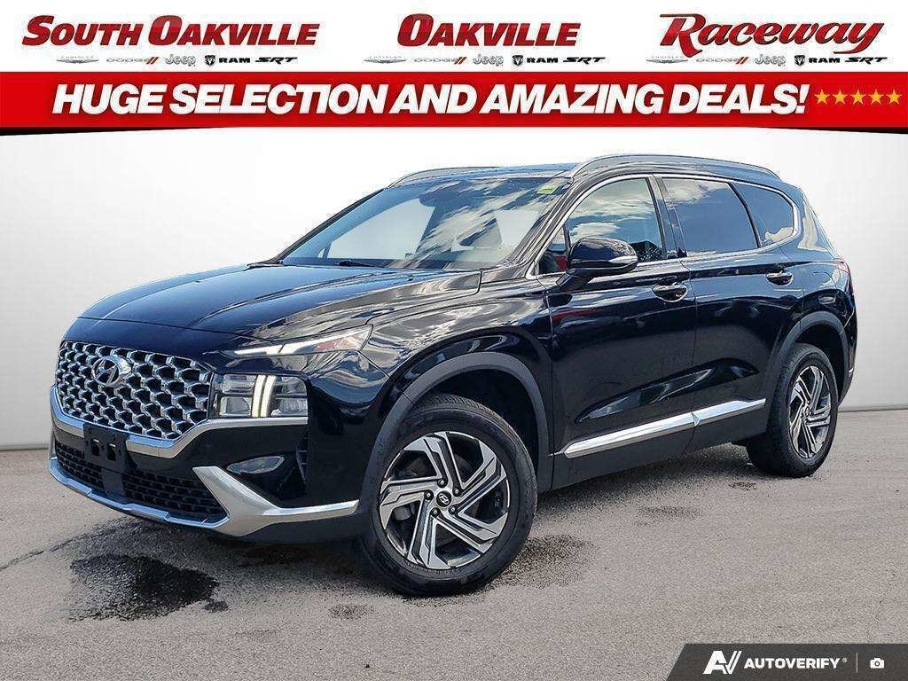 Black 2022 Hyundai Santa Fe SUV / Crossover Automatic