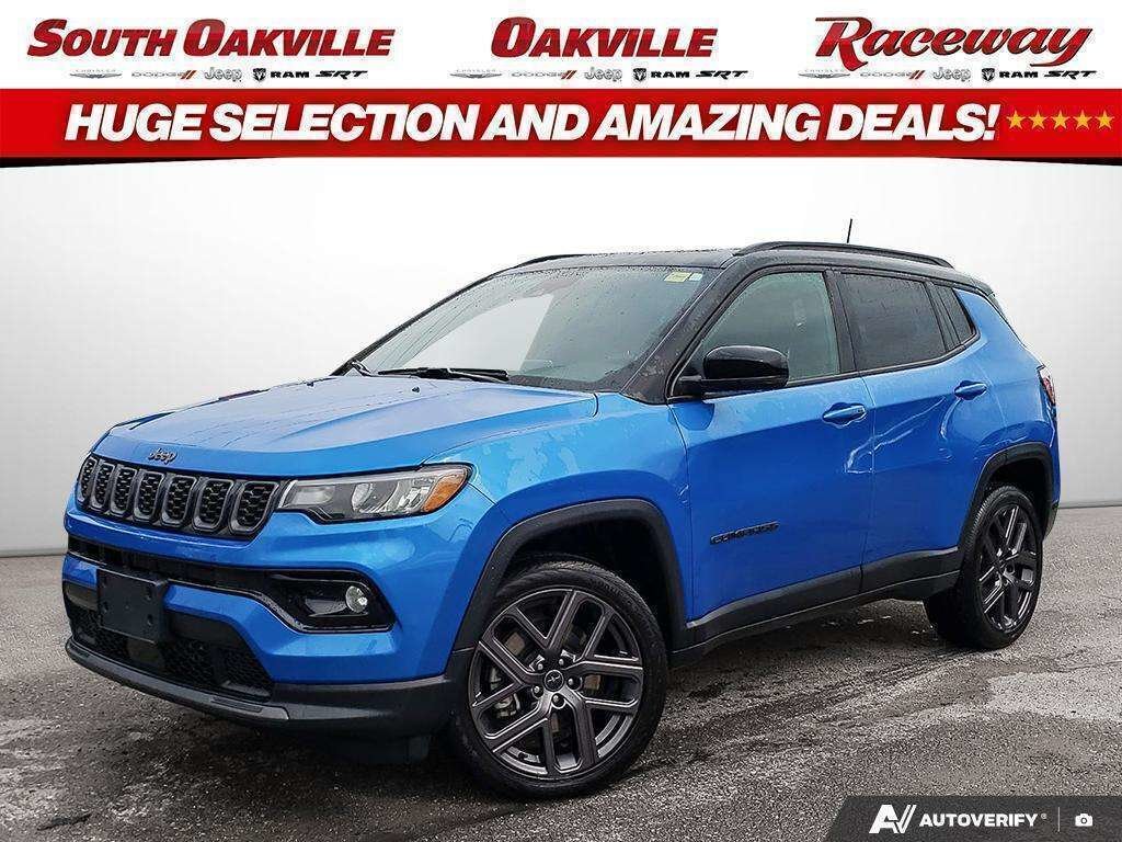 Blue 2026 Jeep Compass SUV / Crossover Four-Wheel Drive Automatic