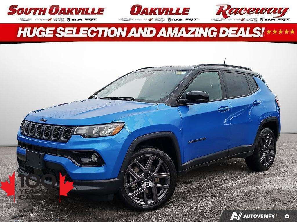 Blue 2026 Jeep Compass SUV / Crossover Four-Wheel Drive Automatic
