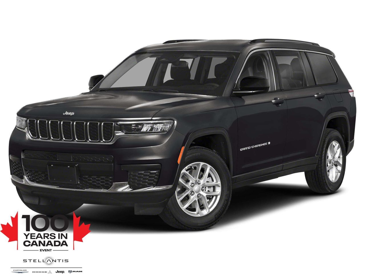 Black 2023 Jeep Grand Cherokee L SUV / Crossover Four-Wheel Drive Automatic