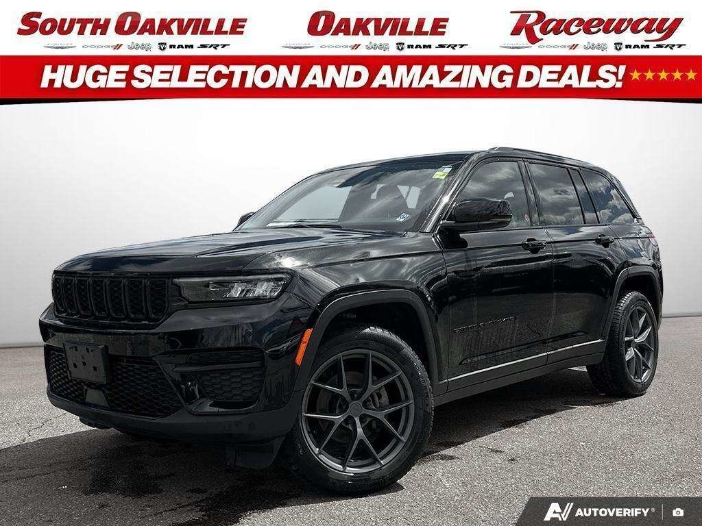 Black 2024 Jeep Grand Cherokee SUV / Crossover Four-Wheel Drive Automatic
