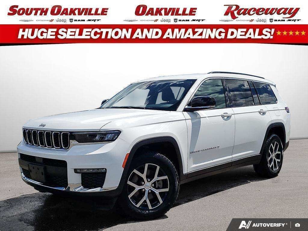 White 2024 Jeep Grand Cherokee L SUV / Crossover Four-Wheel Drive Automatic