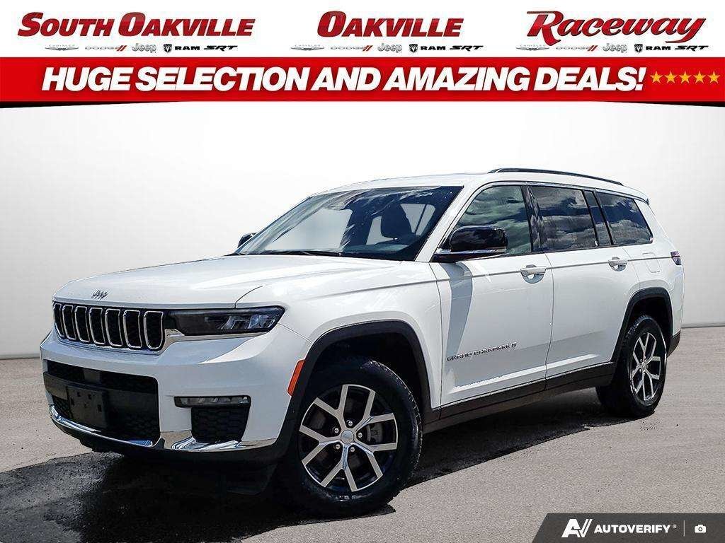 White 2024 Jeep Grand Cherokee L SUV / Crossover Four-Wheel Drive Automatic