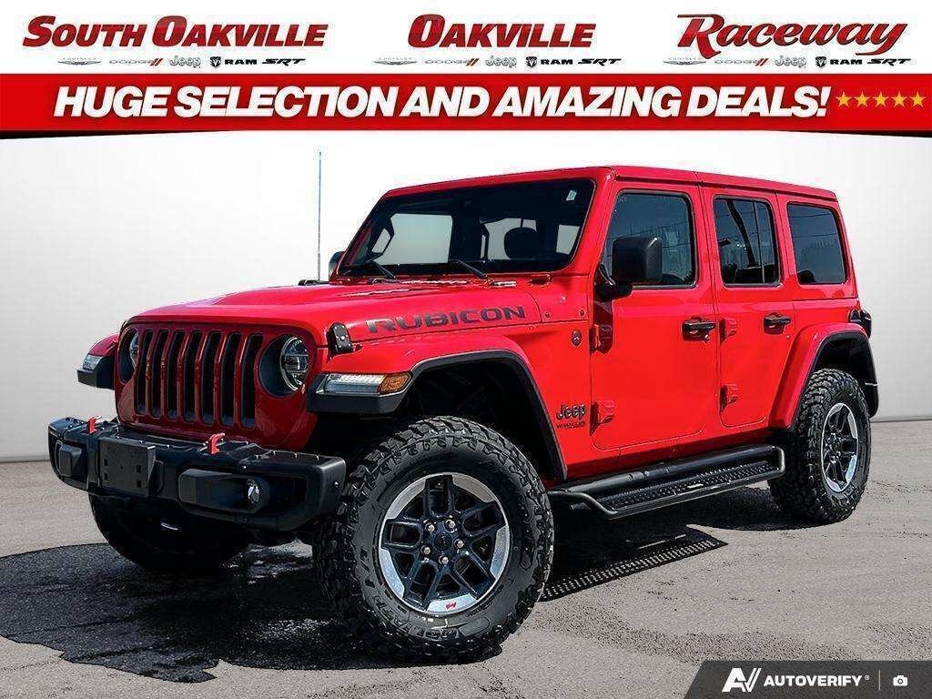 Red 2019 Jeep Wrangler SUV / Crossover Four-Wheel Drive Automatic