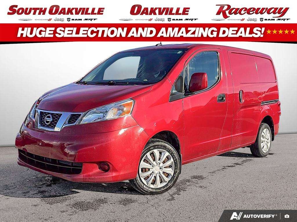 Red 2018 Nissan NV200 Van Front-Wheel Drive Automatic