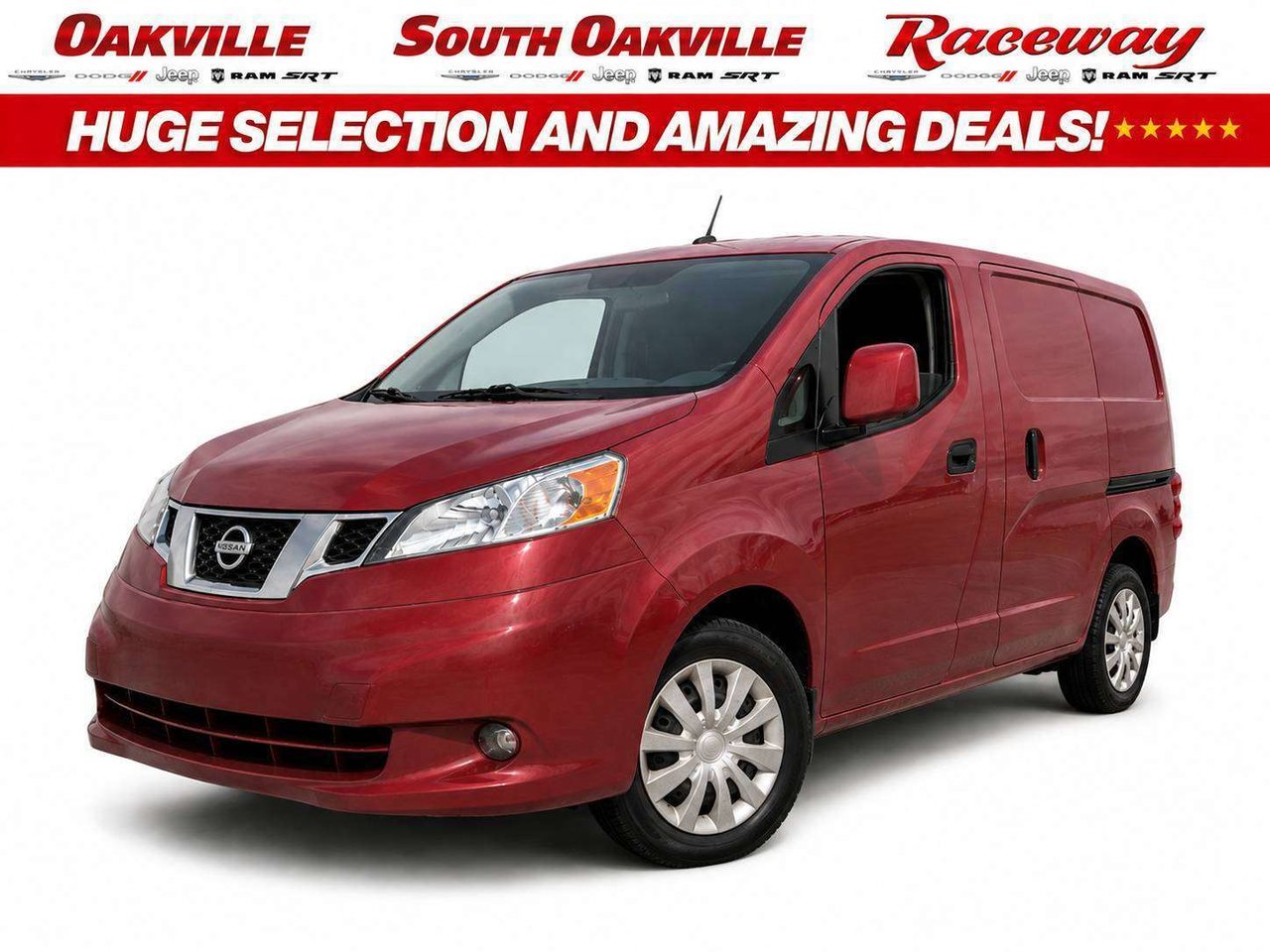 Red 2018 Nissan NV200 Van Front-Wheel Drive Automatic