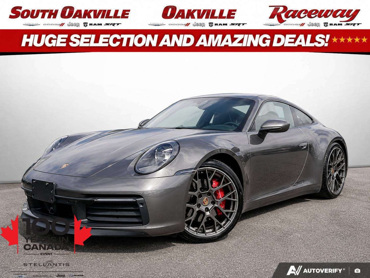 Gray 2020 Porsche 911 Coupe Rear-Wheel Drive Manual
