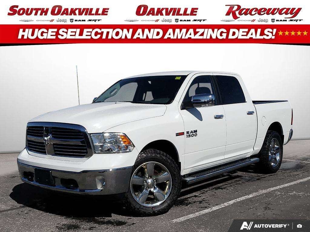 White 2017 RAM 1500 Pickup Truck Four-Wheel Drive Automatic