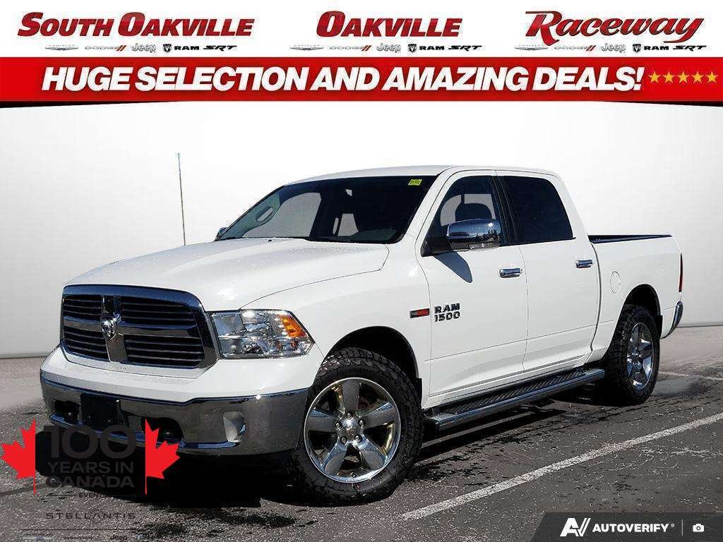 White 2017 RAM 1500 Pickup Truck Four-Wheel Drive Automatic