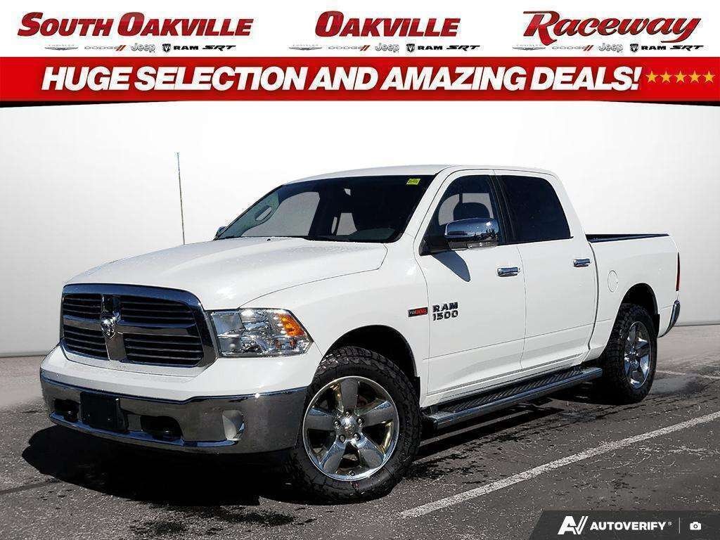 White 2017 RAM 1500 Pickup Truck Four-Wheel Drive Automatic
