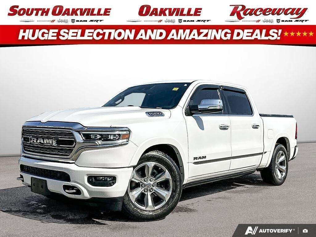 White 2020 RAM 1500 Pickup Truck Four-Wheel Drive Automatic