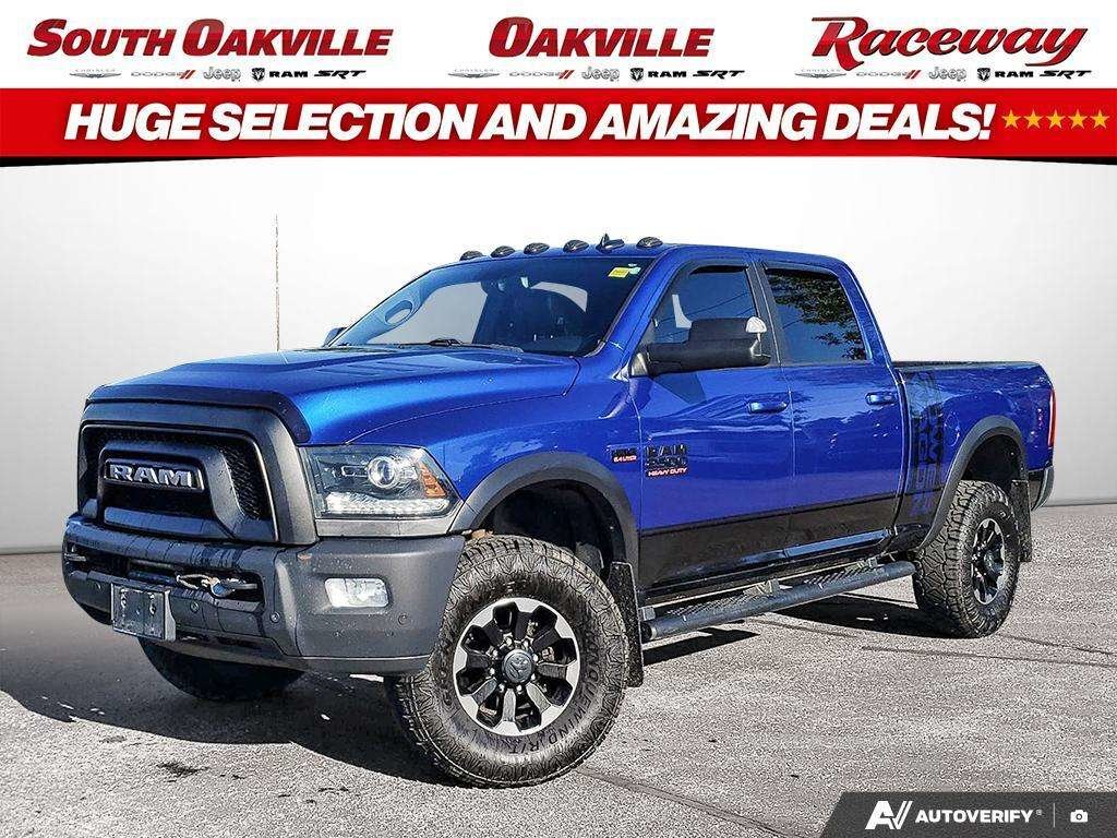 Blue 2018 RAM 2500 Pickup Truck Four-Wheel Drive Automatic