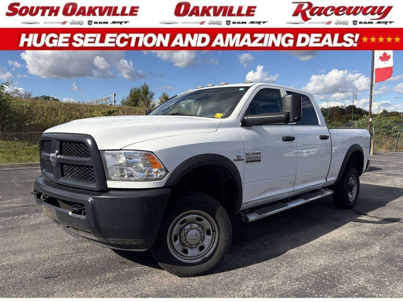 White 2018 RAM 2500 Pickup Truck Automatic
