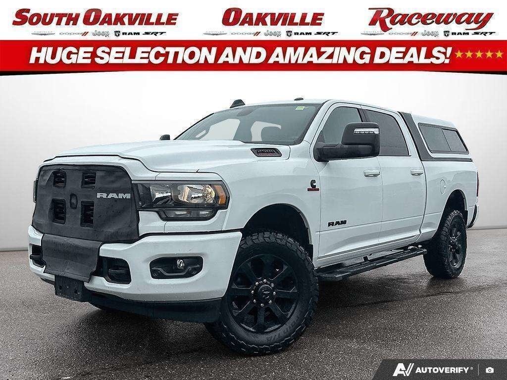 White 2023 RAM 2500 Pickup Truck Four-Wheel Drive Automatic