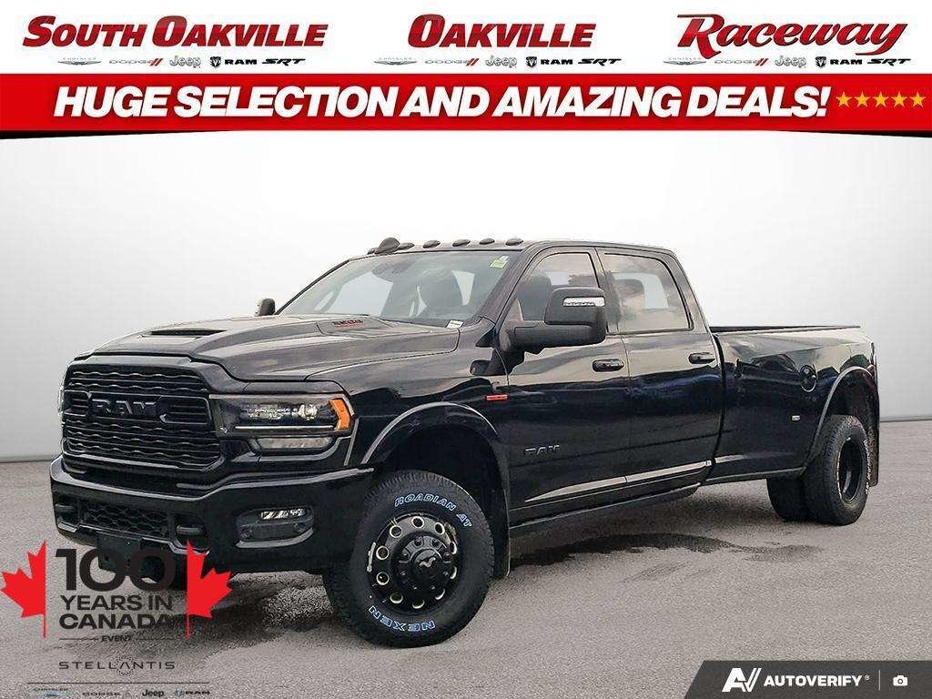 Black 2023 RAM 3500 Pickup Truck Four-Wheel Drive Automatic