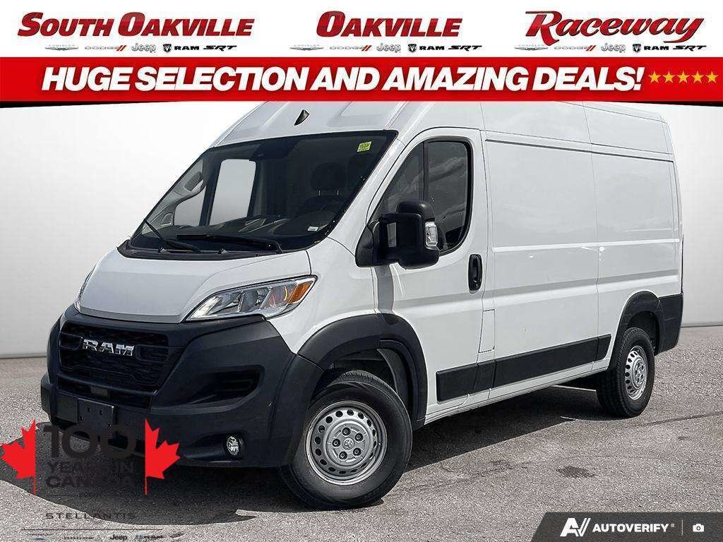 White 2025 RAM ProMaster Van Front-Wheel Drive Automatic