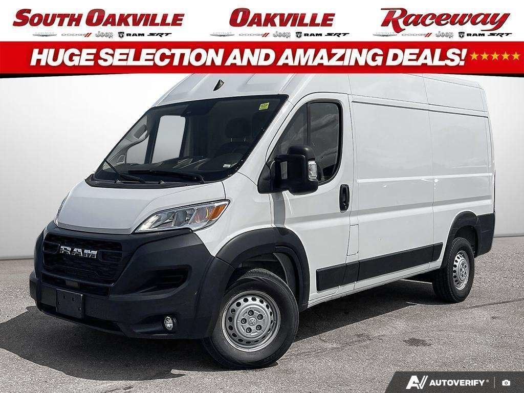 White 2025 RAM ProMaster Van Front-Wheel Drive Automatic