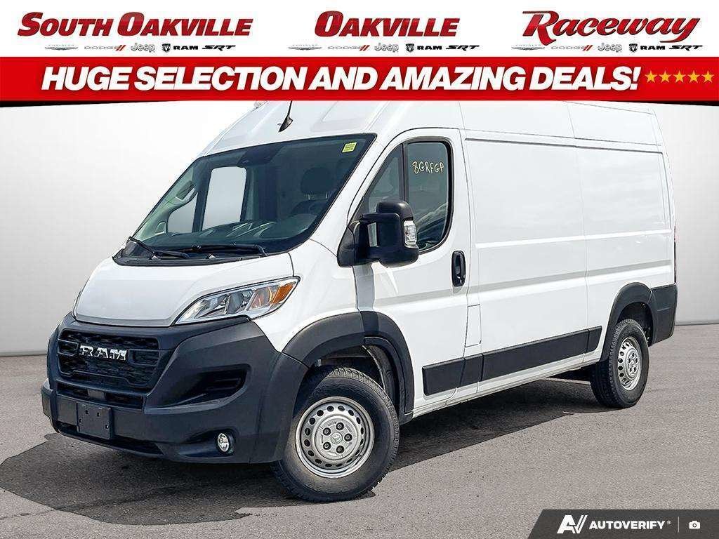 White 2025 RAM ProMaster Van Front-Wheel Drive Automatic