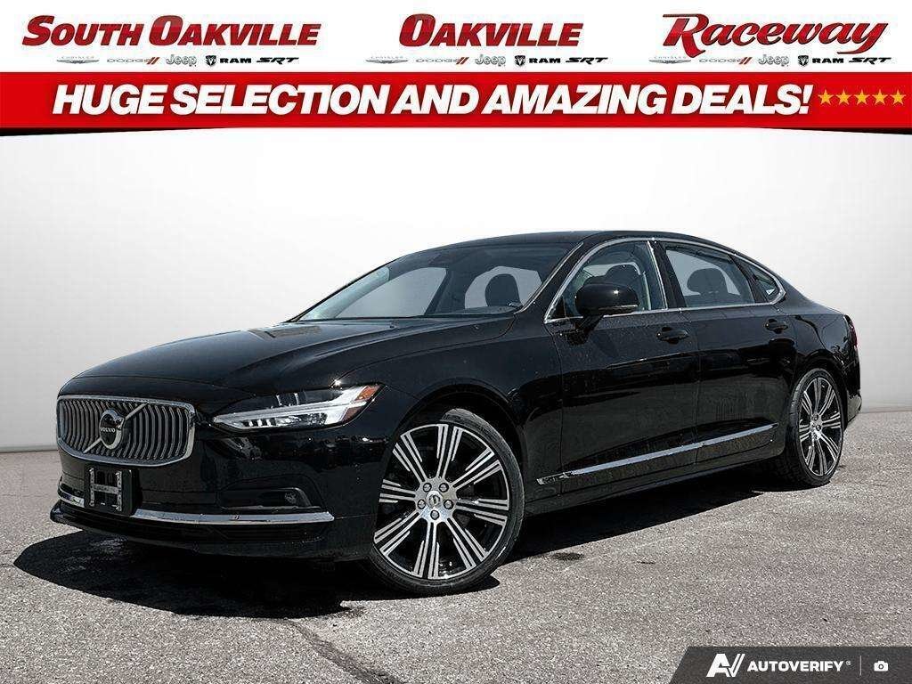 Black 2023 Volvo S90 Sedan All-Wheel Drive Automatic