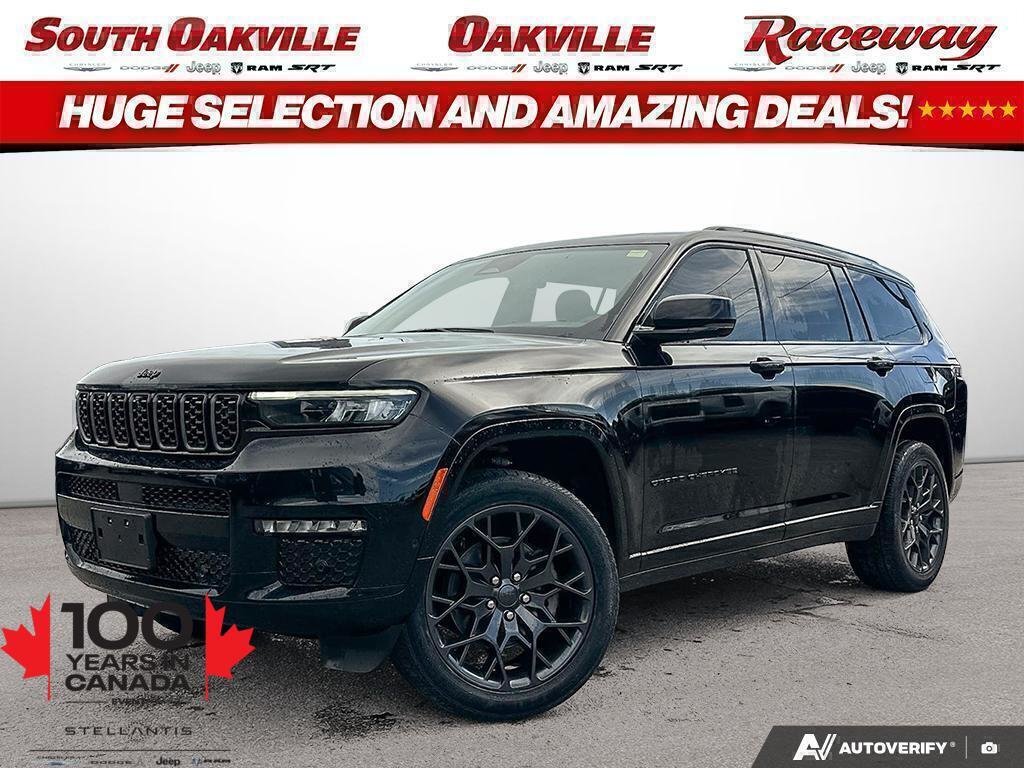 Black 2023 Jeep Grand Cherokee L SUV / Crossover Four-Wheel Drive Automatic