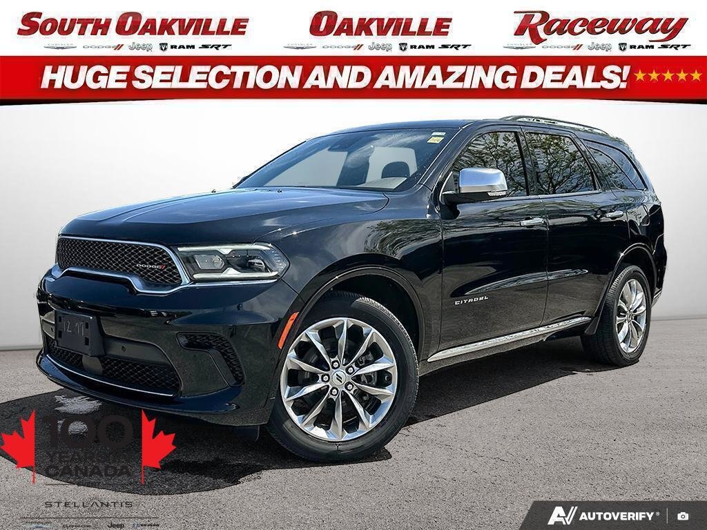 Black 2024 Dodge Durango Citadel AWD SUV / Crossover All-Wheel Drive Automatic