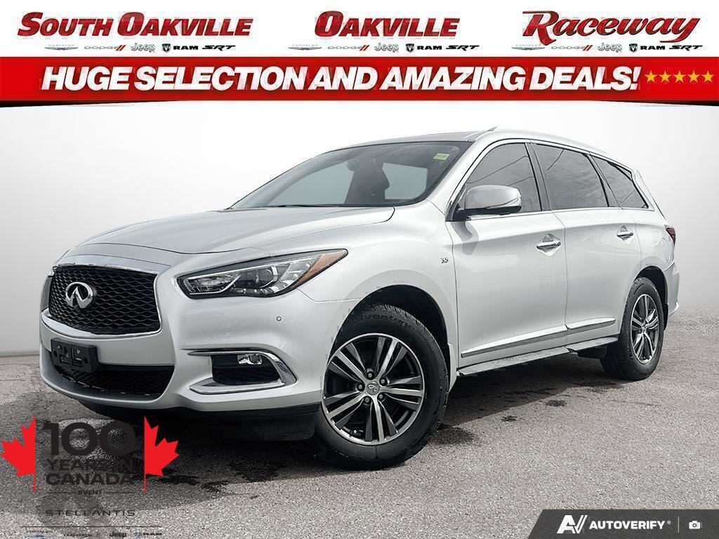 Silver 2017 INFINITI QX60 AWD SUV / Crossover All-Wheel Drive Continuously Variable Transmission