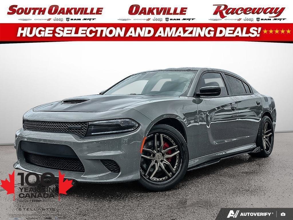 Gray 2023 Dodge Charger Sedan Rear-Wheel Drive Automatic