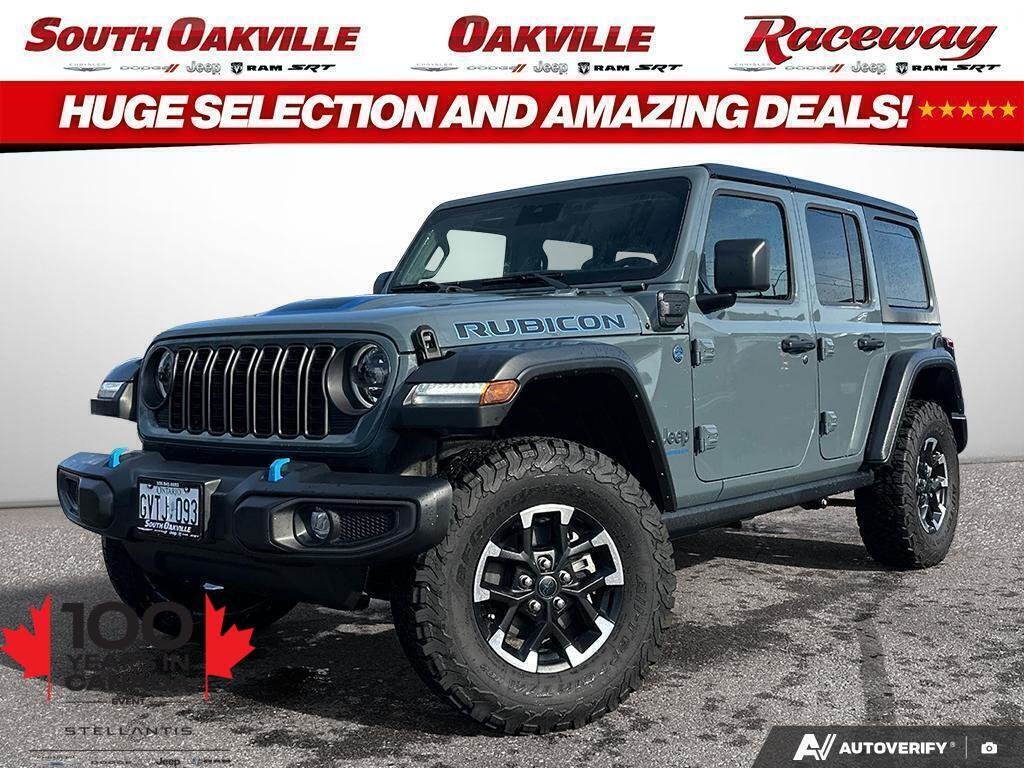 Gray 2024 Jeep Wrangler 4xe SUV / Crossover Four-Wheel Drive Automatic