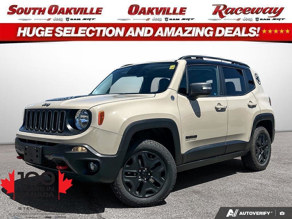 Brown (Beige) 2017 Jeep Renegade Deserthawk 4WD SUV / Crossover Four-Wheel Drive Automatic