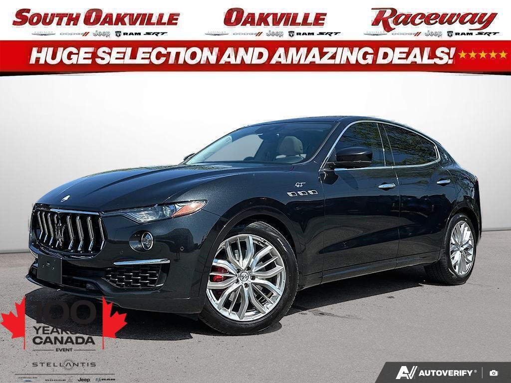 Black 2022 Maserati Levante GT AWD SUV / Crossover All-Wheel Drive Automatic