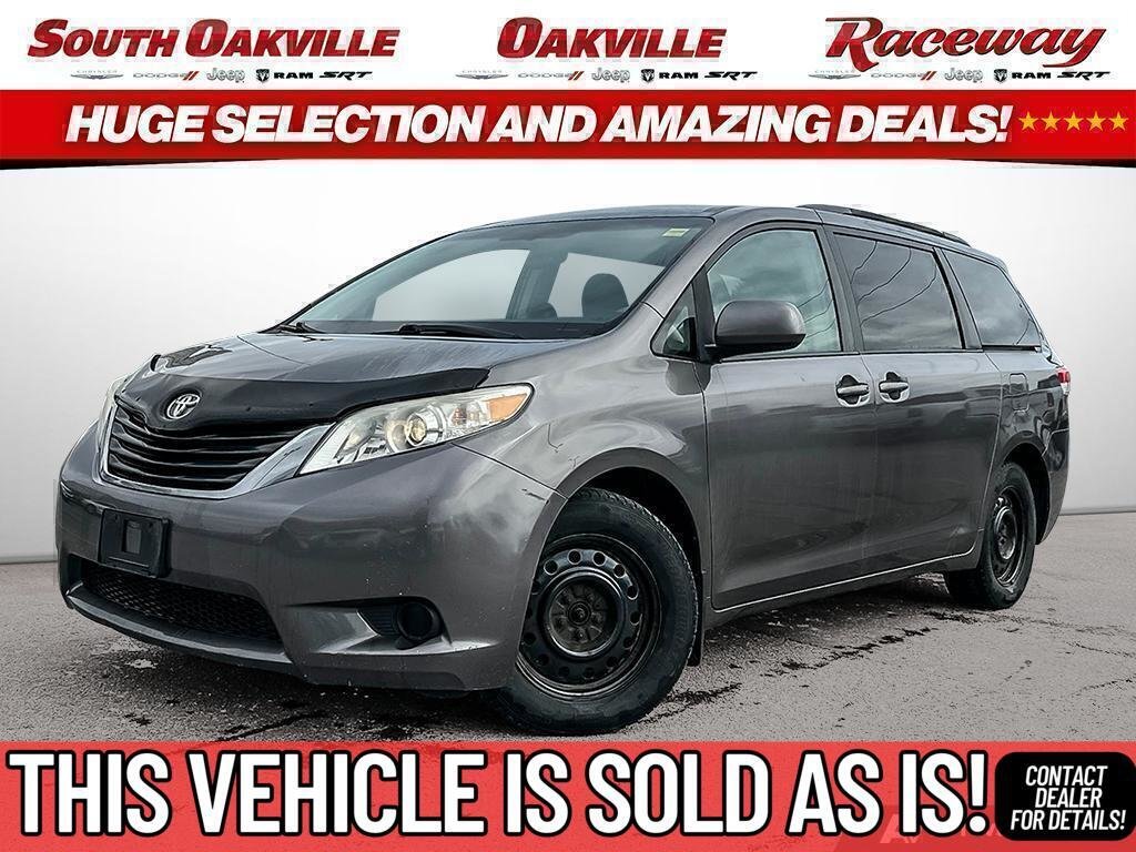 Silver 2011 Toyota Sienna LE 7-Passenger V6 AWD Minivan All-Wheel Drive Automatic