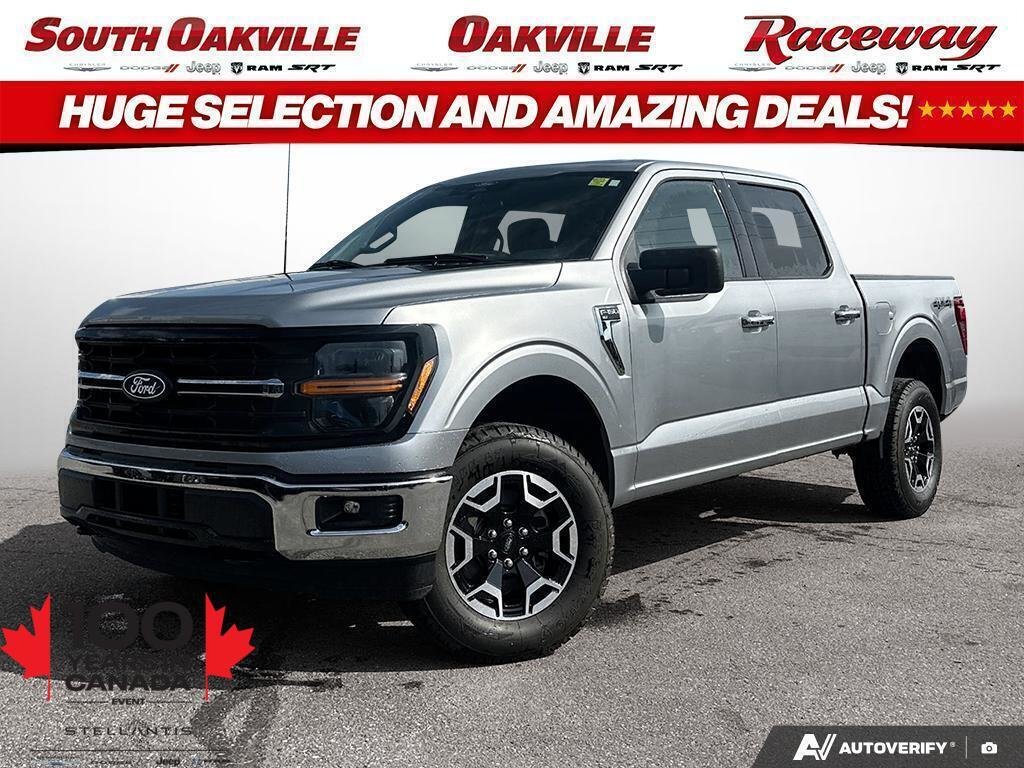 Silver 2025 Ford F-150 Pickup Truck Four-Wheel Drive Automatic