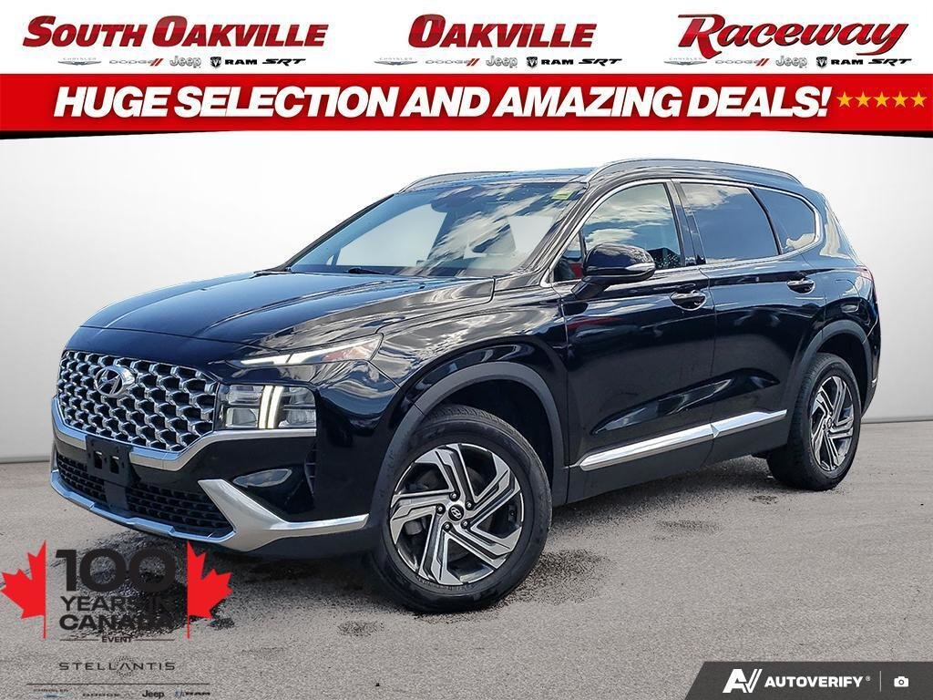 Black 2022 Hyundai Santa Fe SUV / Crossover Automatic