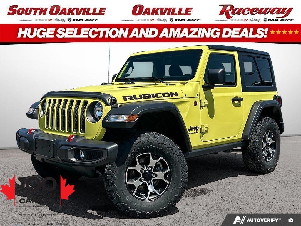 Yellow 2023 Jeep Wrangler SUV / Crossover Four-Wheel Drive Automatic