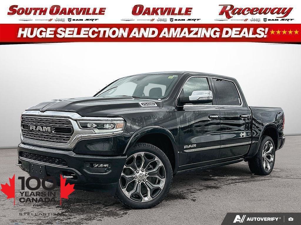 Black 2022 RAM 1500 Pickup Truck Four-Wheel Drive Automatic